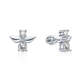 MOISS stříbrné náušnice ANDĚL