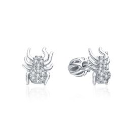 MOISS stříbrné náušnice PAVOUK