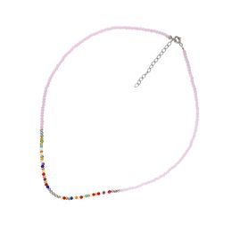 MOISS stříbrný korálkový náhrdelník