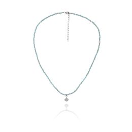 MOISS stříbrný korálkový náhrdelník