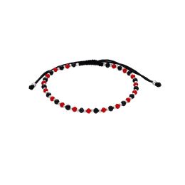 MOISS provázkový náramek s kuličkami