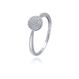 MOISS diamantový prsten z bílého zlata