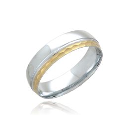 MOISS stříbrný prsten GOLD