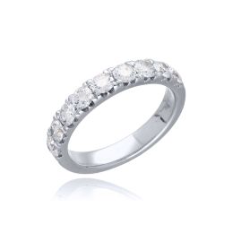 MOISS LG diamantový prsten z bílého zlata