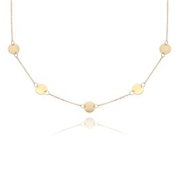 MOISS náhrdelník ze žlutého zlata