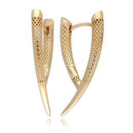 MOISS náušnice ze žlutého zlata