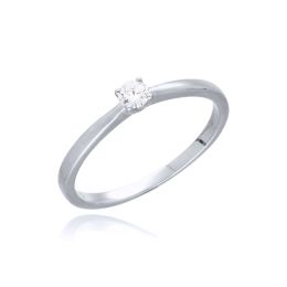 MOISS LG diamantový prsten z bílého zlata