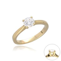 MOISS LG diamantový prsten z bílého zlata