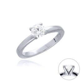 MOISS LG diamantový prsten z bílého zlata