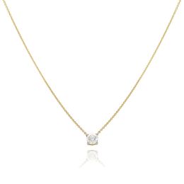 MOISS LG diamantový náhrdelník ze žlutého zlata