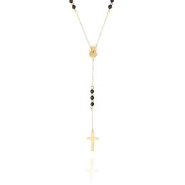 MOISS náhrdelník ze žlutého zlata KŘÍŽEK