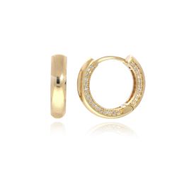 MOISS náušnice ze žlutého zlata