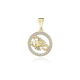 MOISS přívěsek ze žlutého zlata ŠTÍR