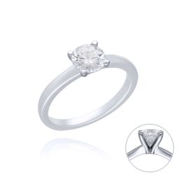 MOISS LG diamantový prsten z bílého zlata