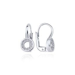 MOISS náušnice z bílého zlata