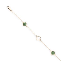 MOISS náramek ze žlutého zlata na nohu