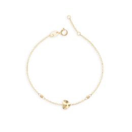 MOISS náramek ze žlutého zlata SRDCE