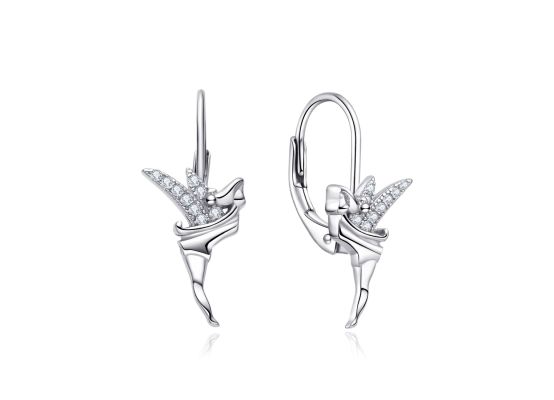 MOISS stříbrné náušnice VÍLA