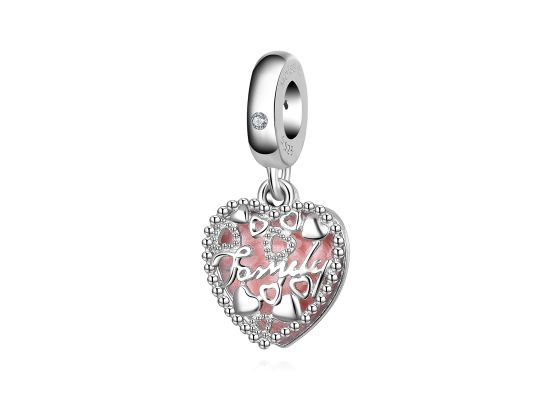 MOISS stříbrný přívěsek SRDCE