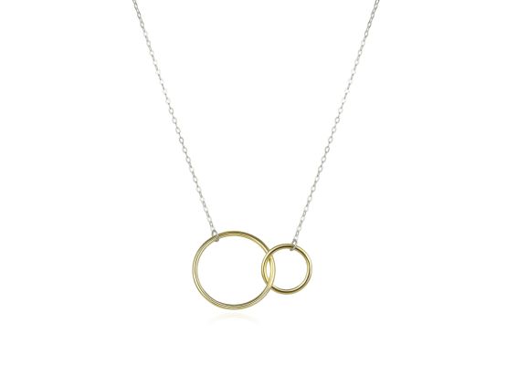 MOISS stříbrný náhrdelník KRUH