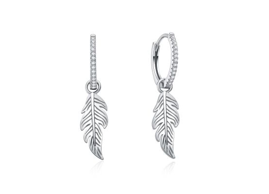 MOISS stříbrné náušnice KŘÍDLA