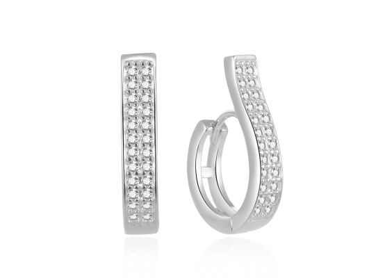 MOISS stříbrné náušnice