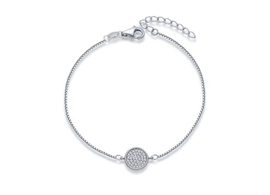 MOISS stříbrný řetízkový náramek