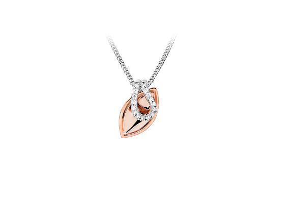 MOISS stříbrný přívěsek ROSE