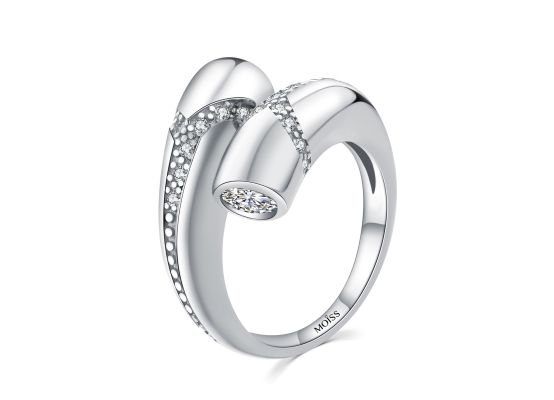 MOISS stříbrný prsten