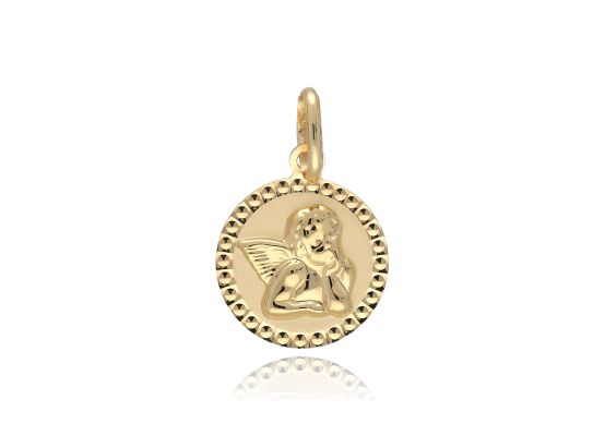 MOISS přívěsek ze žlutého zlata ANDĚL