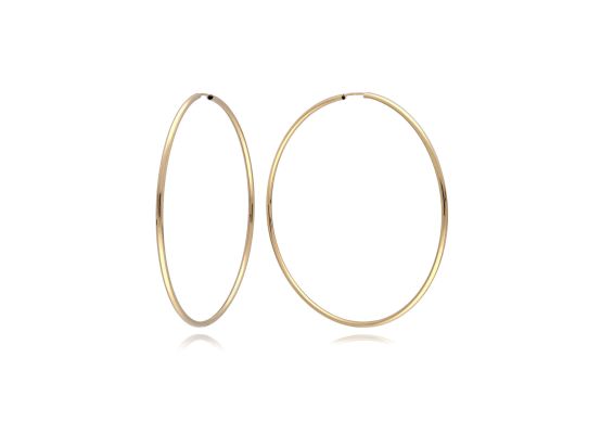 MOISS náušnice ze žlutého zlata