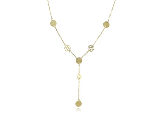 MOISS náhrdelník ze žlutého zlata