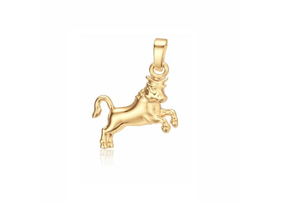 MOISS přívěsek ze žlutého zlata BÝK