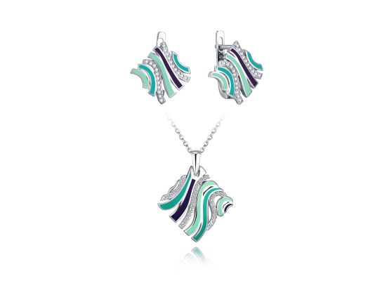 MOISS stříbrná sada SMALT