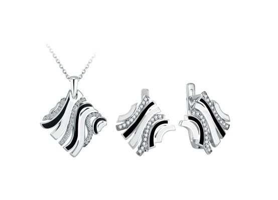 MOISS stříbrná sada SMALT