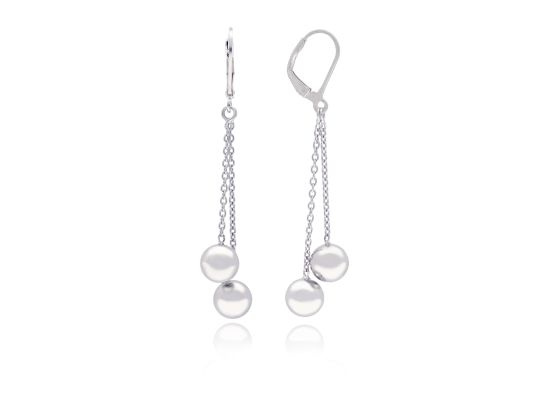 MOISS stříbrné náušnice KULIČKY