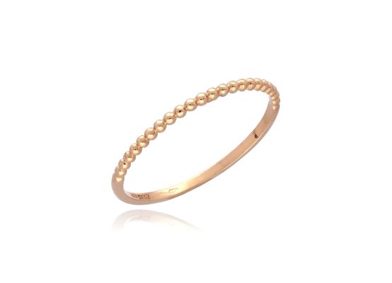 MOISS prsten z růžového zlata