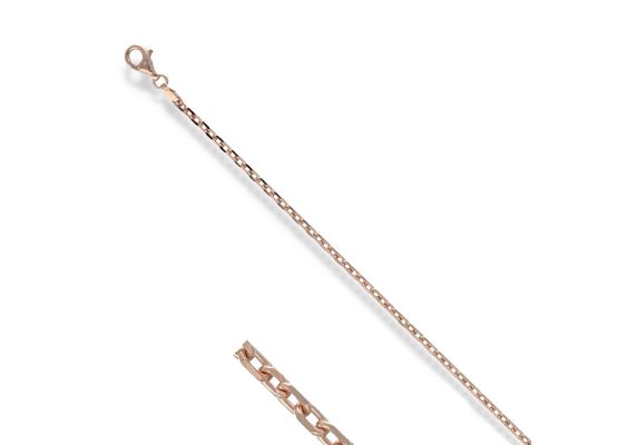 MOISS řetízek z růžového zlata ANKER