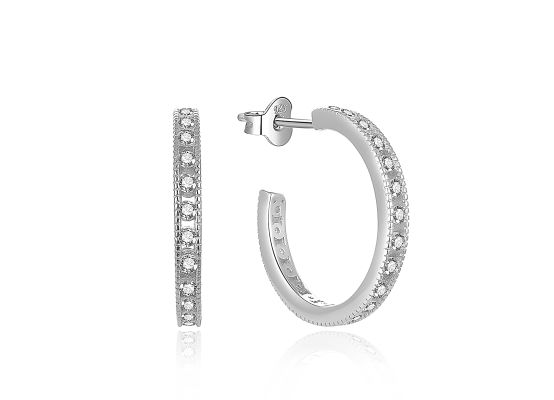 MOISS stříbrné náušnice