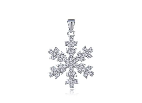 MOISS stříbrný přívěsek VLOČKA