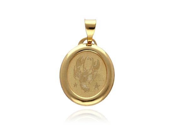 MOISS přívěsek ze žlutého zlata RAK