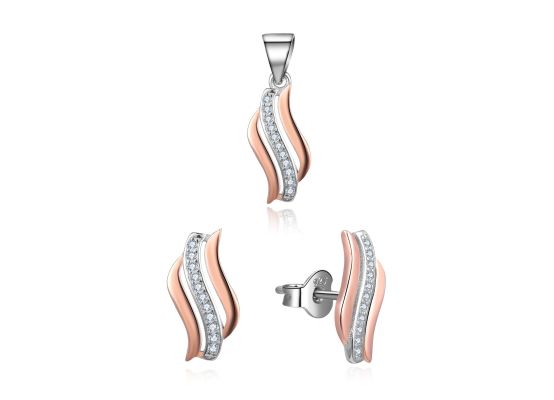 MOISS stříbrná sada ROSE