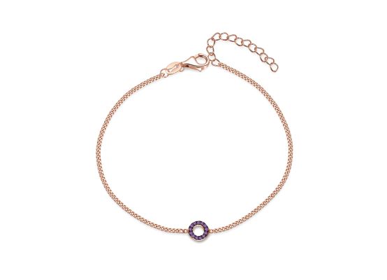 MOISS stříbrný řetízkový náramek