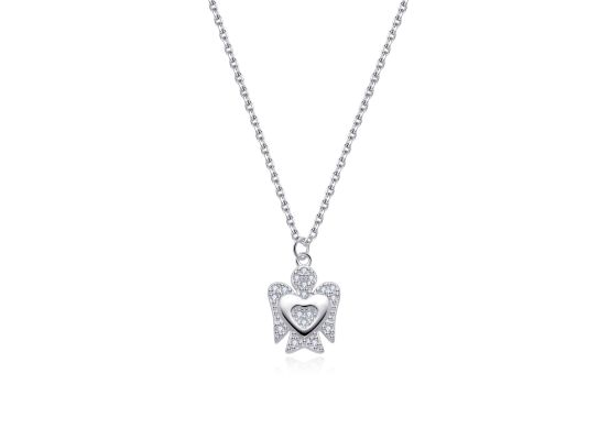 MOISS stříbrný náhrdelník ANDĚL