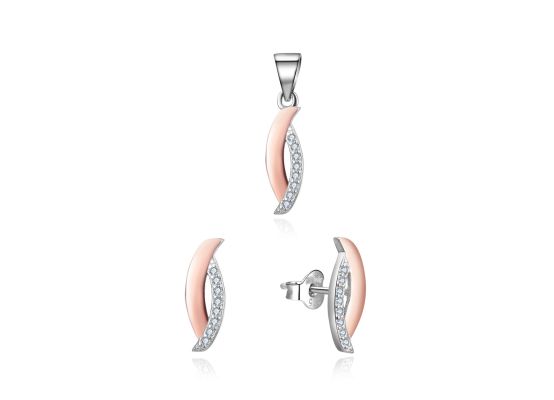 MOISS stříbrná sada ROSE