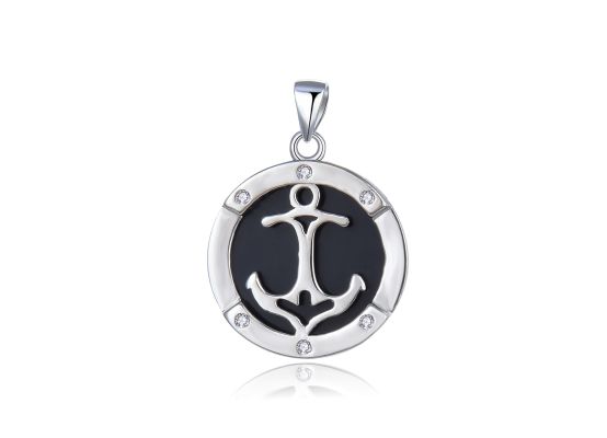 MOISS stříbrný přívěsek KOTVA