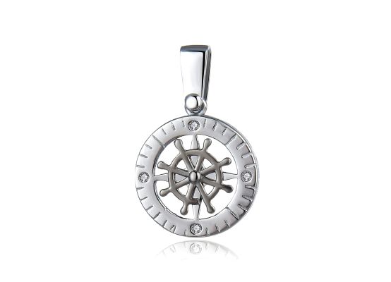 MOISS stříbrný přívěsek KOMPAS