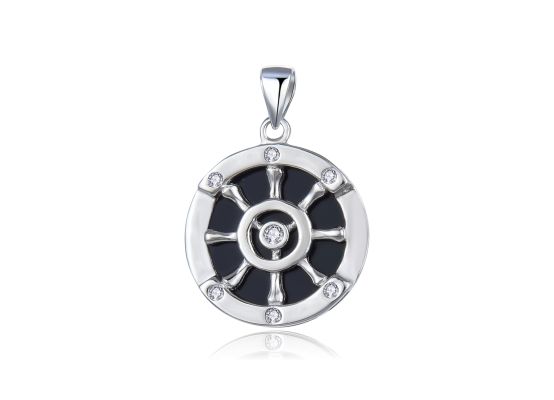 MOISS stříbrný přívěsek KOMPAS