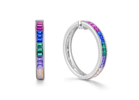 MOISS stříbrné náušnice