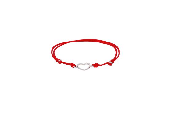 MOISS provázkový náramek SRDCE